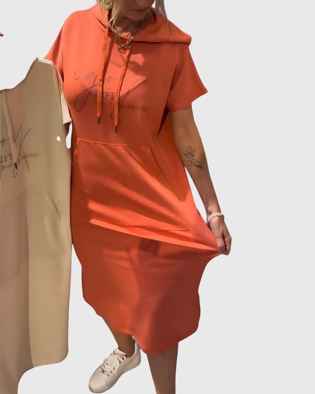 Zarela™ | Casual Hoodie Dress