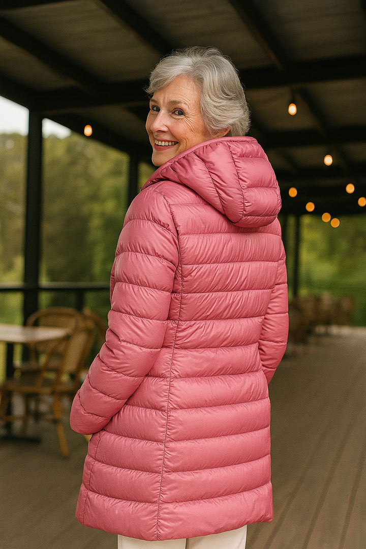 Selene | Coat – Slim Warmth, Waterproof, Effortless Fit