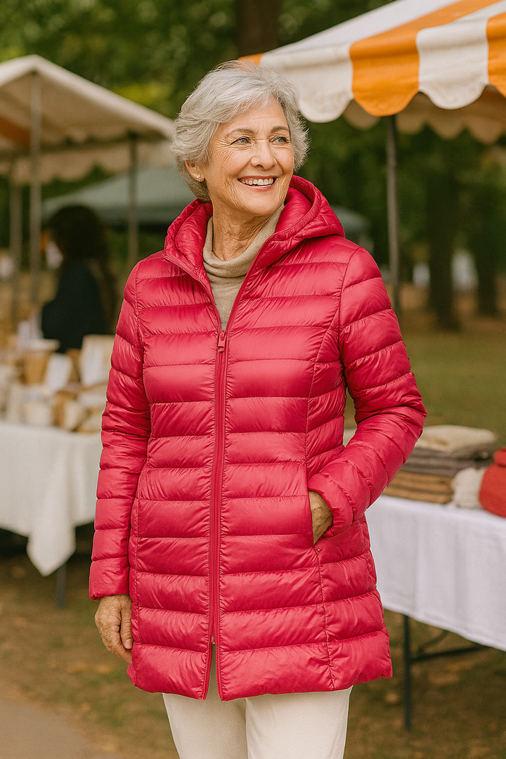 Selene | Coat – Slim Warmth, Waterproof, Effortless Fit