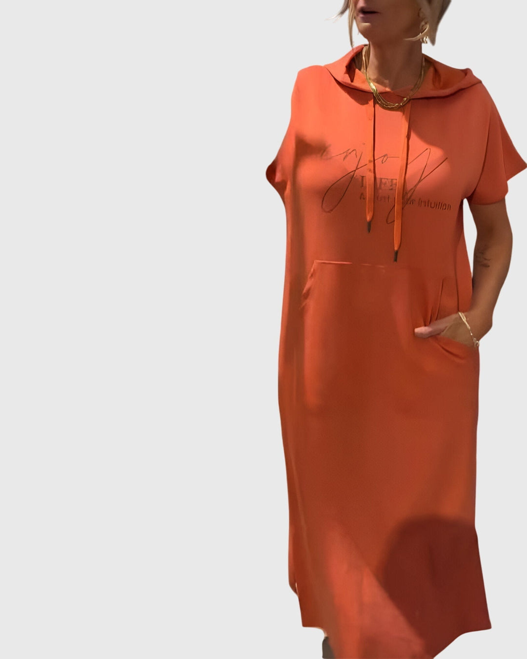 Zarela™ | Casual Hoodie Dress