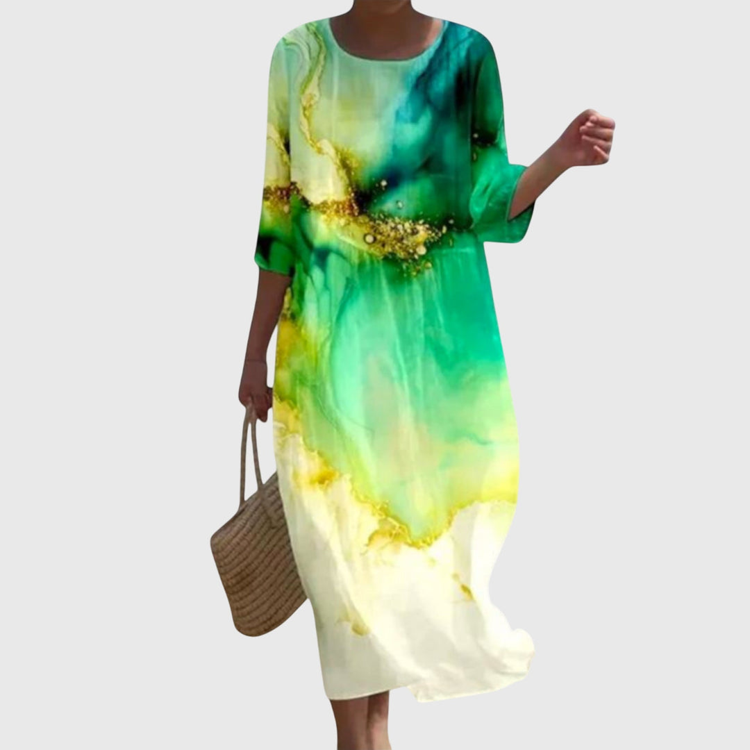 Virelle™ | Floral Maxi Dress